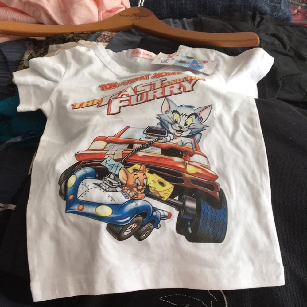 Child’s Tom and Jerry character T-shirt